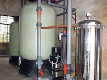 3T/H時間型軟化水設備